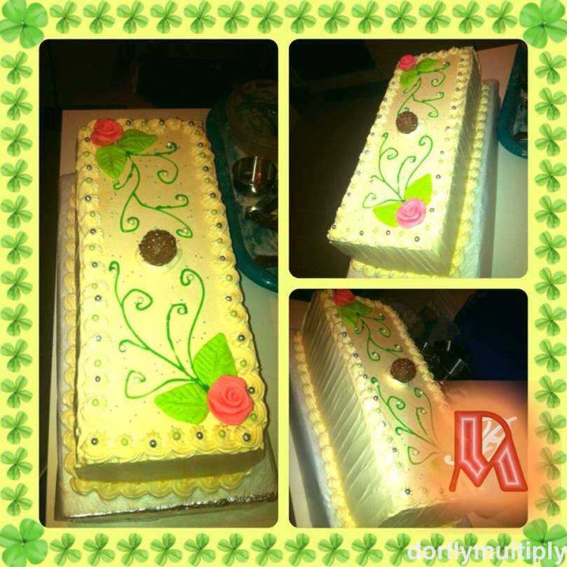 MOCHA CAKE, My FOURTH BIRTHDAY CAKE